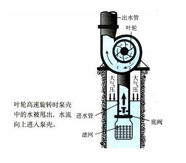 離心式水泵工作原理圖