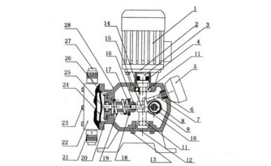 隔膜計量泵結(jié)構(gòu)圖