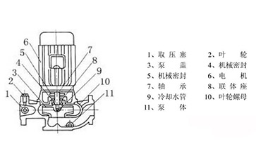 立式循環(huán)水泵的結(jié)構(gòu)圖片